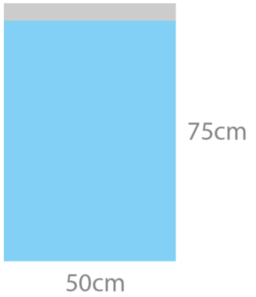 Coverline Хірургічне простирадло клейке (IS) 50см х 75см